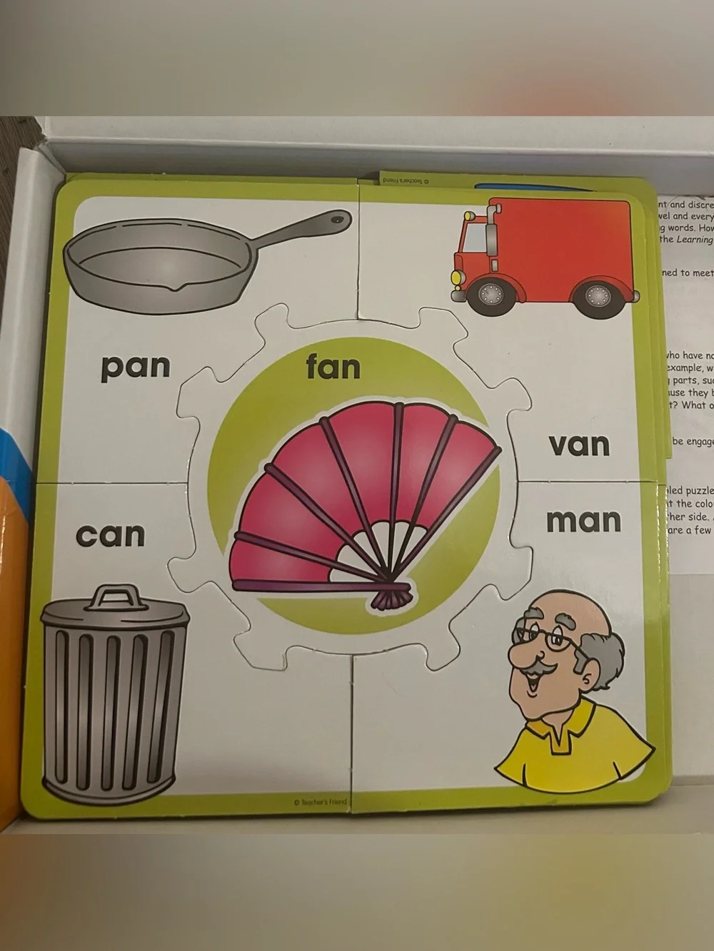 Scholastic Learning Puzzles- Rhyming